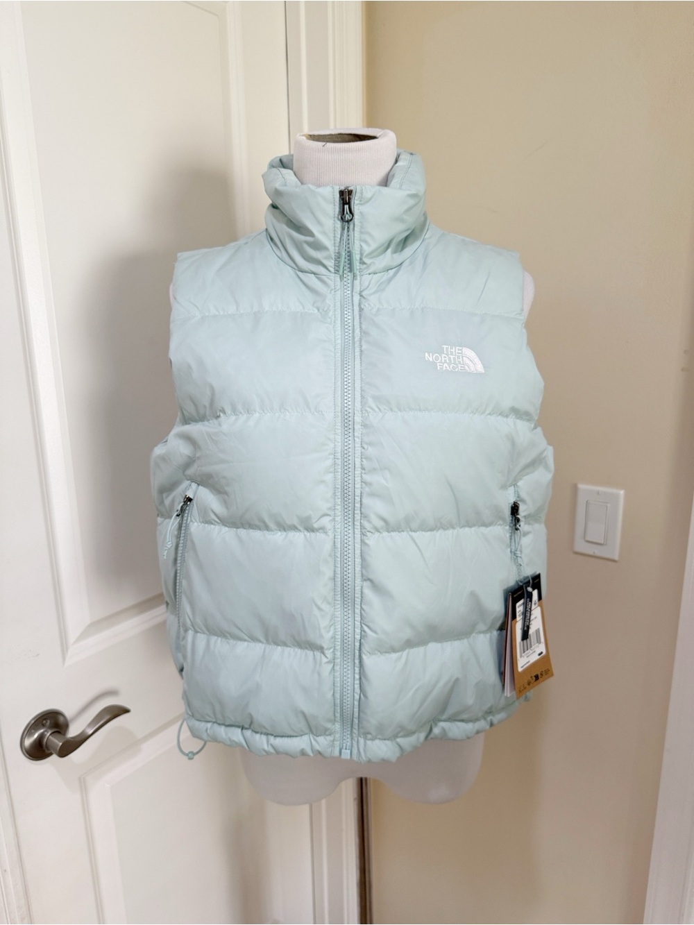 The North Face Hydrenalite 600 Fill Down Muted Pine Teal Vest Size Large
